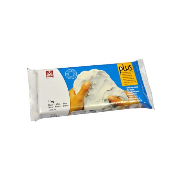 Pasta Sin Horno PLUS Blanco 1 Kg