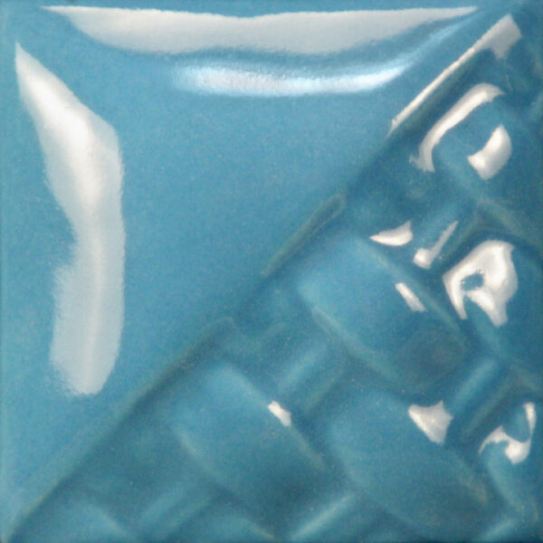 Esmalte Mayco - Stoneware - SW-506 BRIGHT BLUE GLOSS / ALTA TEMPERATURA