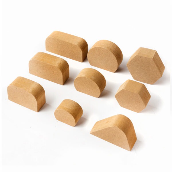 Set Moldes De Madera Para Asas - 9 piezas