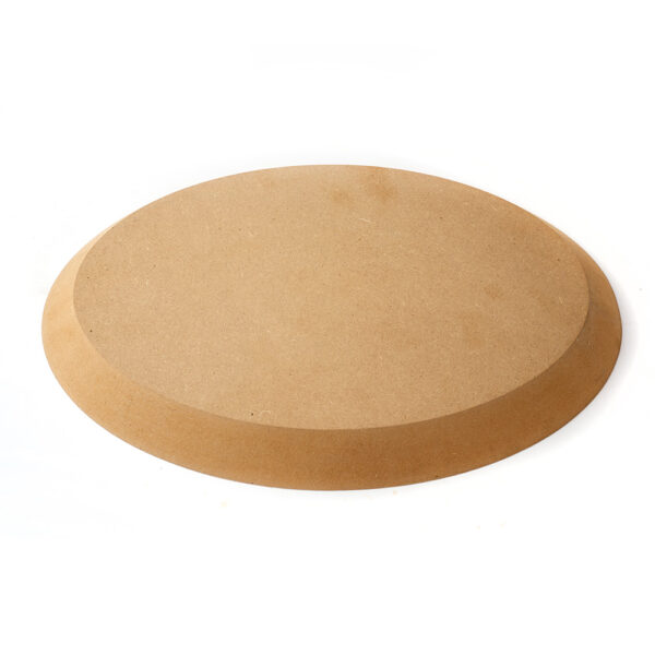 Contramolde Oval de madera - 30x22.5 cms